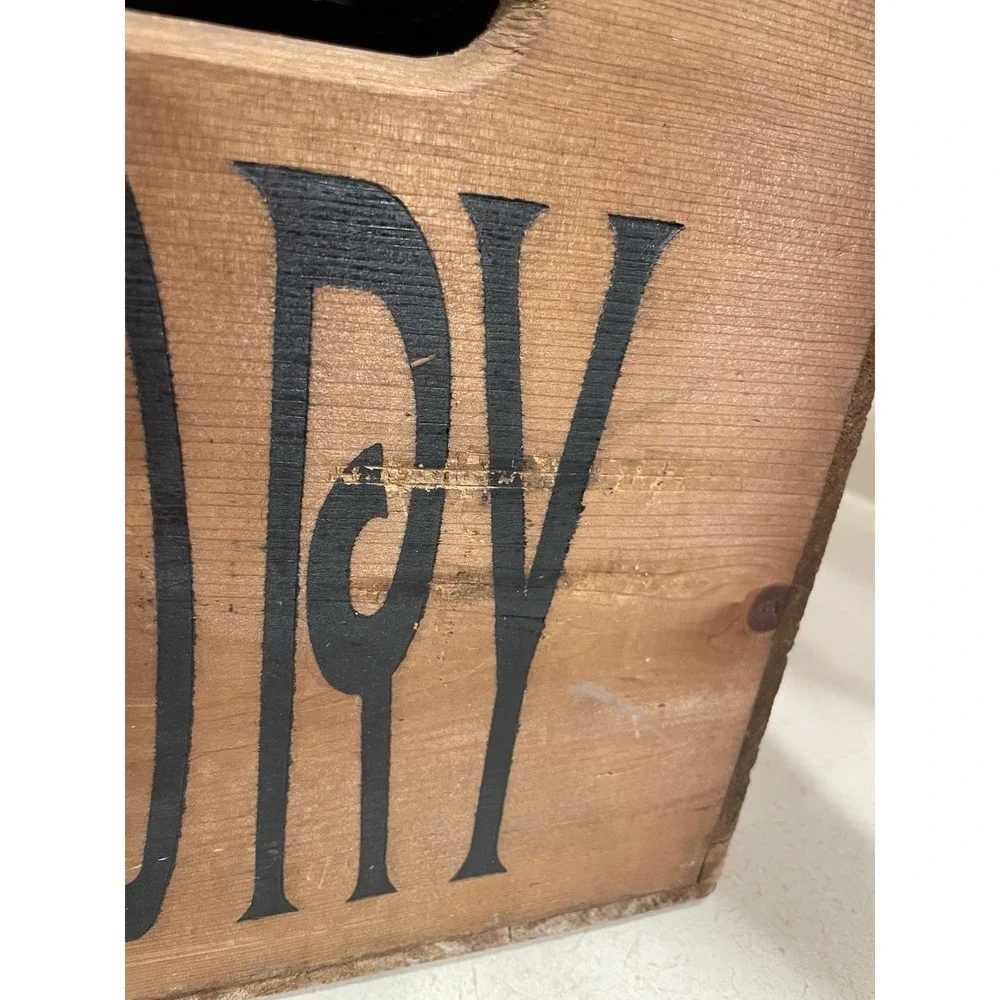 Vintage Proctor &‎ Gamble Ivory Wooden Shipping Box
